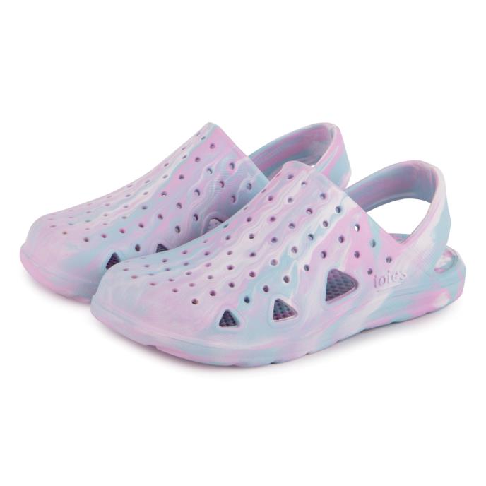 totes® SOLBOUNCE Kids Clog Lilac Marble Extra Image 1